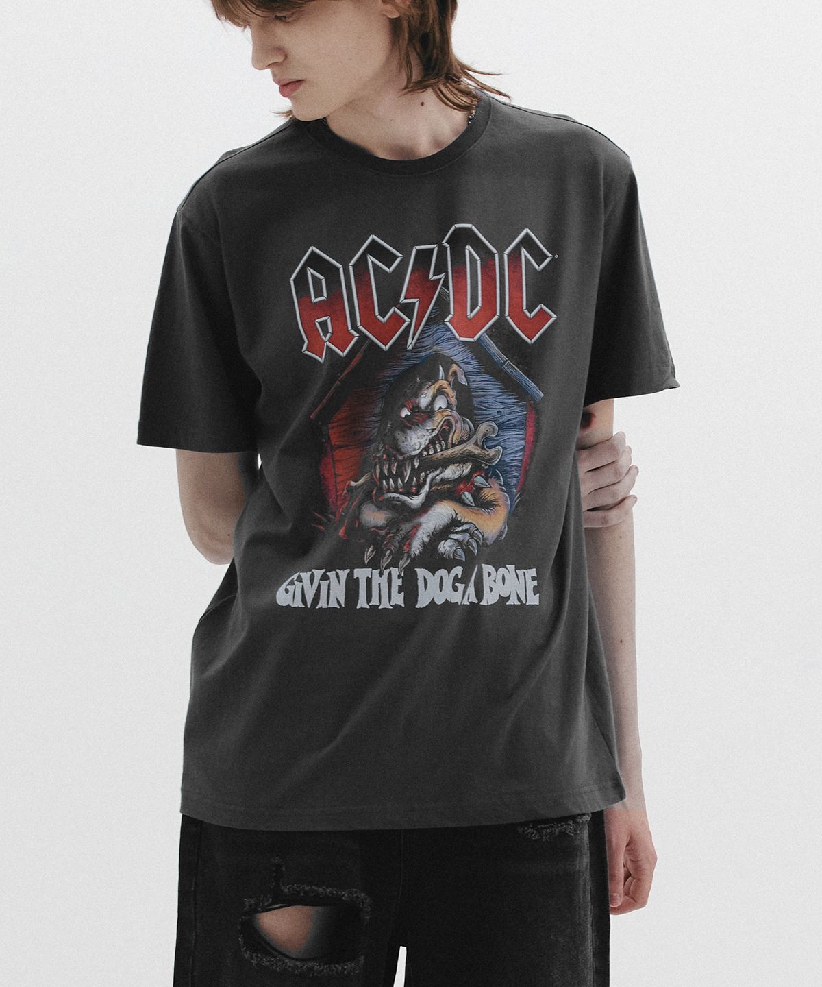 브라바도(BRAVADO) ACDC DOG A BONE 2 CC (BRENT2416)