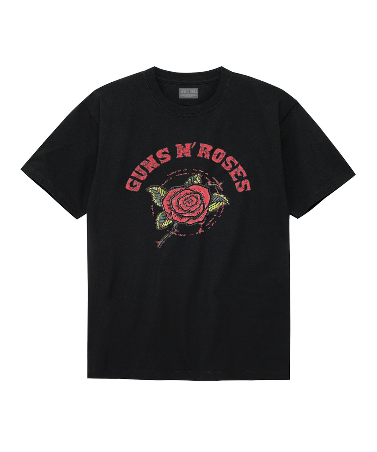 브라바도(BRAVADO) GNR Red Rose BK (BRENT2360)