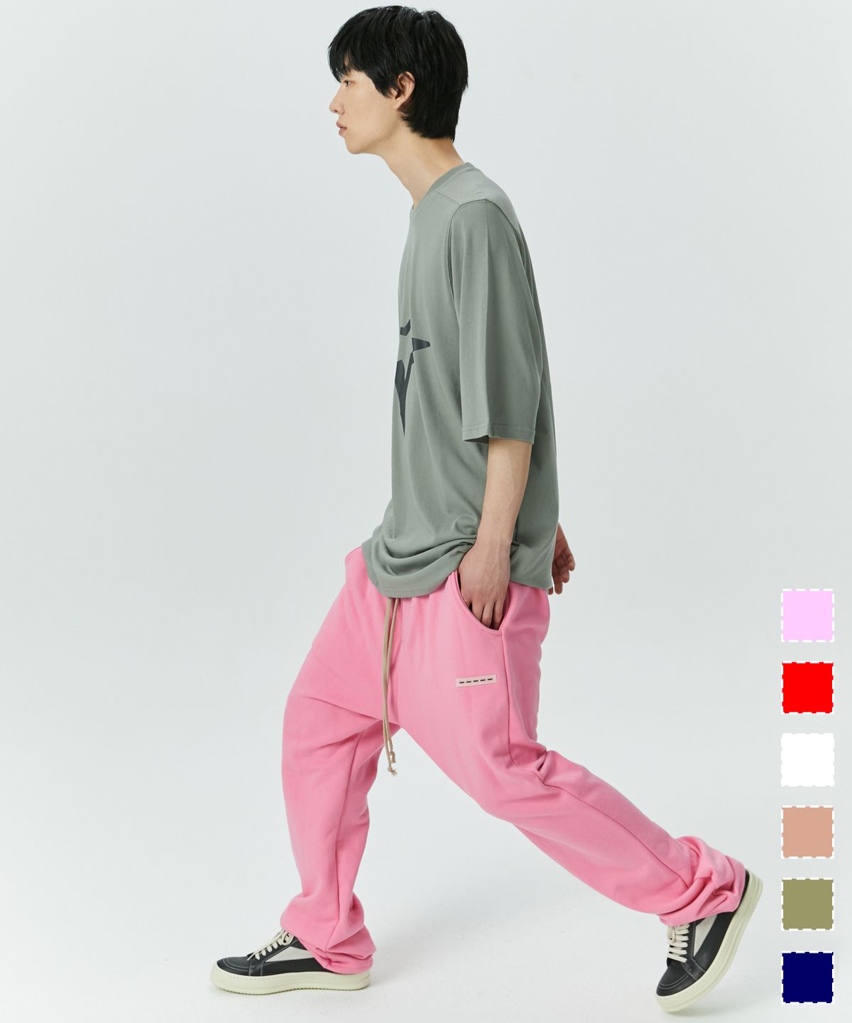 어텐션로우(ATTENTIONROW) Edition1. 소프트 에센셜 셋업 스트링 조거 롱 팬츠 (6 color)