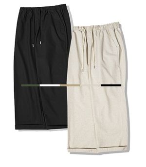 프렌치 린넨 라이크 세미와이드 밴딩 팬츠 - 6COL