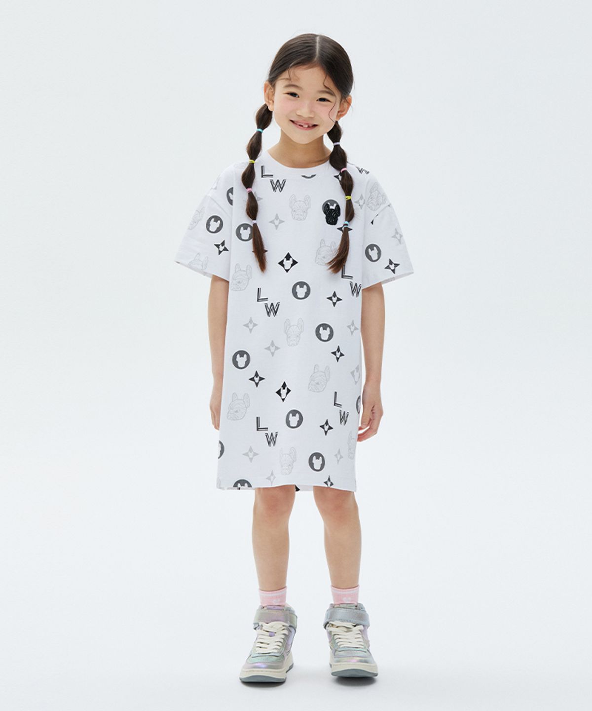 라이프워크 키즈(LIFEWORK KIDS) 키즈) 멀티 라도그램 원피스