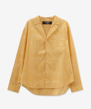 라 슈미즈 루이스 셔츠 - 옐로우 페이즐리 / 235SH03513562GK