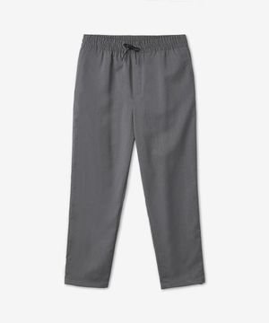 드로 스트링 팬츠 - 라이트 그레이 / KM01169WT2012H120