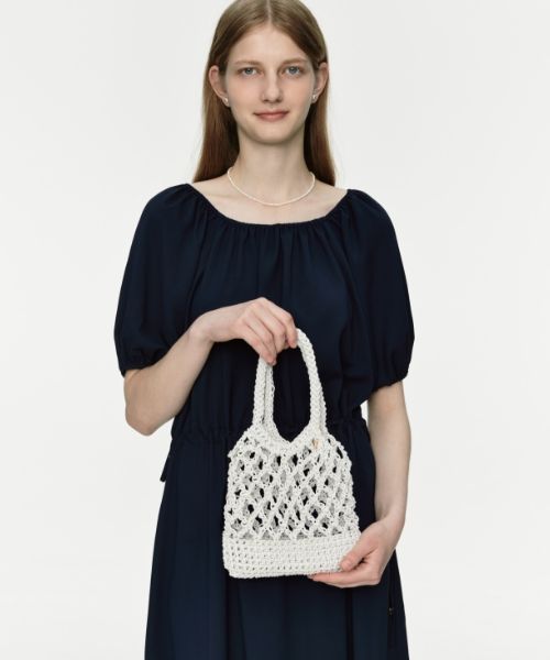 ★送料・関税込★depound★nouvel net bag (tote)★トートバッグ ☆人気☆【depound】☆nouvel net ba.g (tote)☆トートバッグ