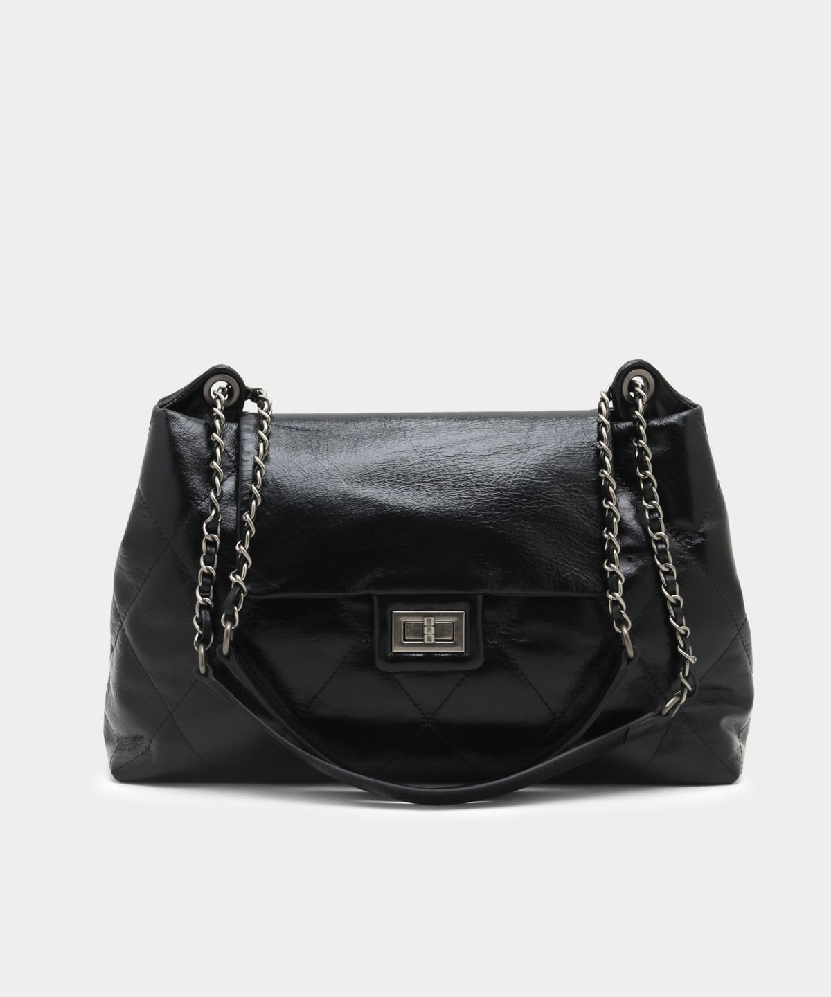 마틴콕스(MATINCOX) Must Leather Quilted Bag (Cowhide) - Black