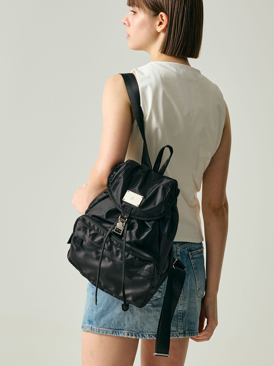 【SALAD BOWLS】SYMBOL NYLON SMALL BACKPACK MUSINSA | SALAD BOWLS SYMBOL NYLON SMALL BACKPACK