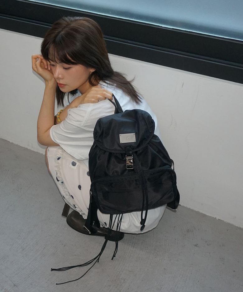 SYMBOL NYLON SMALL BACKPACK