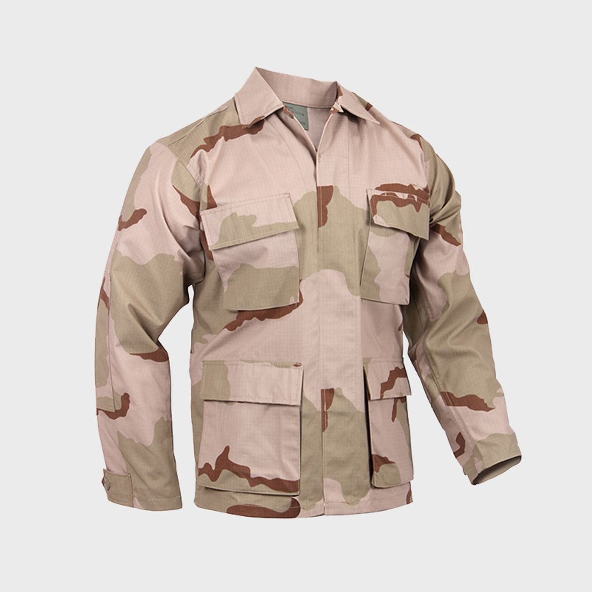 로스코(ROTHCO) 9810 립스탑 BDU 셔츠 DESERT TRI CAMO