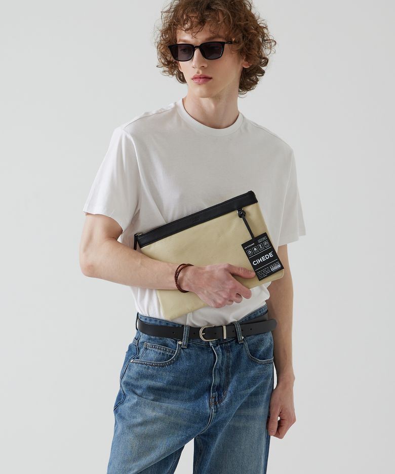[Paulin Tag Clutch - 2 COLOR] 폴린 택 클러치-2 COLOR
