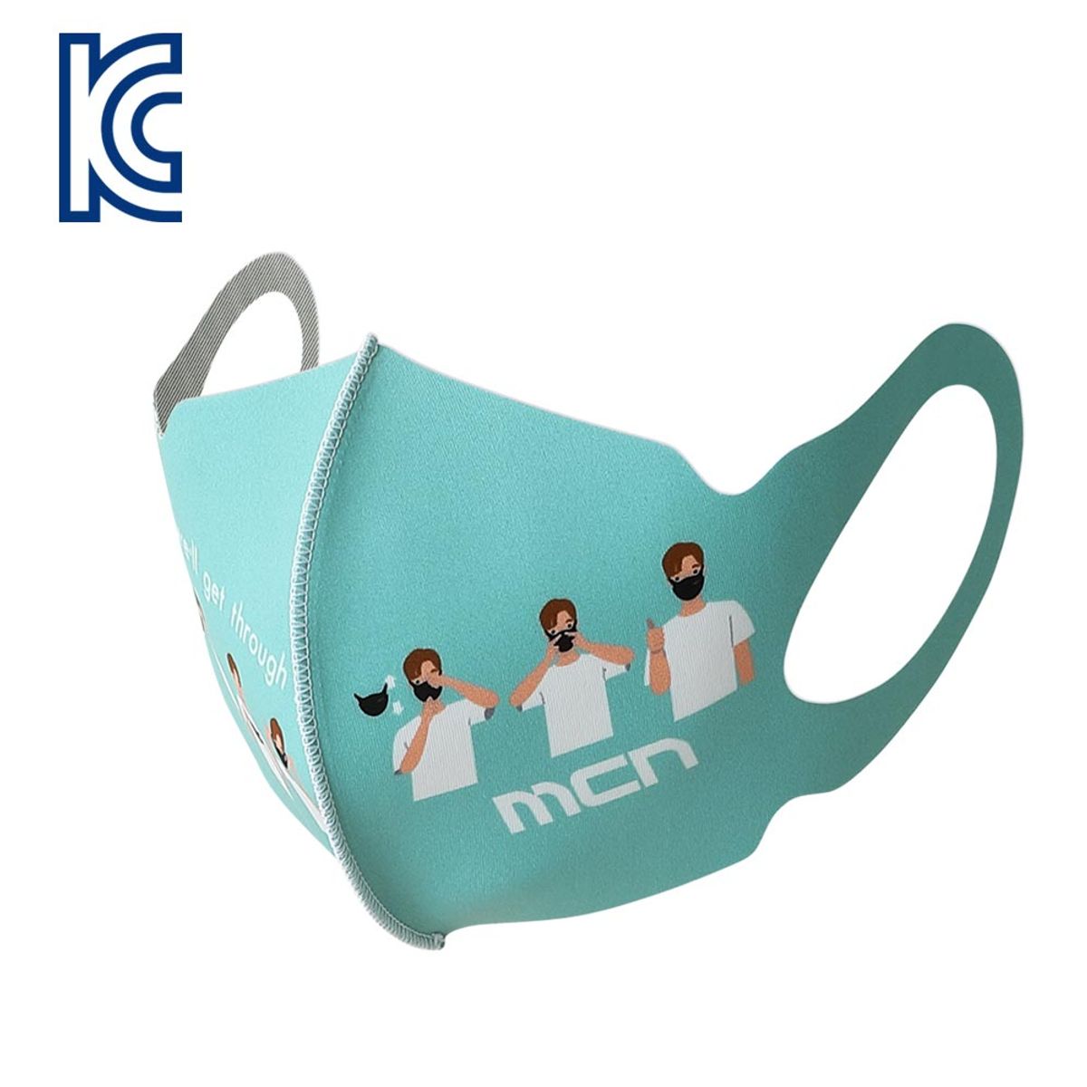 엠씨엔스포츠(MCNSPORTS) 메세나 항균 구리마스크 보이프렌드 다회용