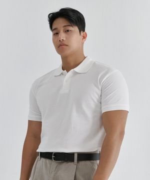 [2PACK] 시그니처 코튼 머슬핏 카라티 NSPK01