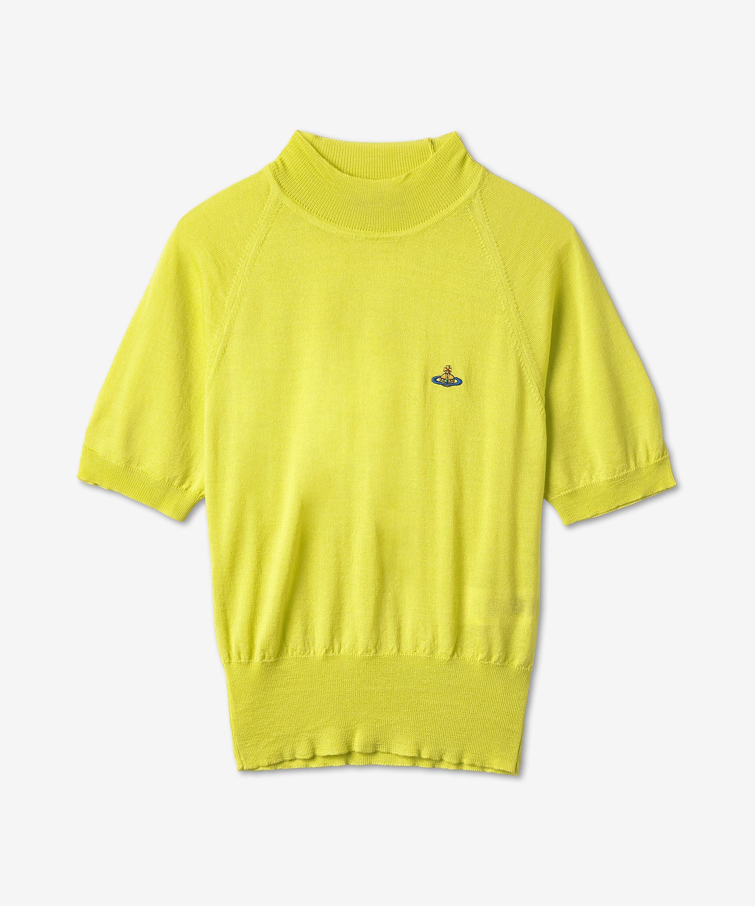 MUSINSA | VIVIENNE WESTWOOD ORB Embroidered Short Sleeve Knit