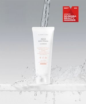 아쿠아 라이스 약산성 클렌징폼 80ml