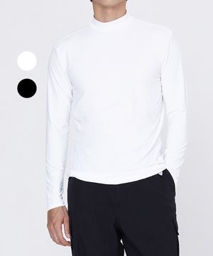 무브라이트 기모 스탠넥 베이스레이어 롱슬리브 (2color)