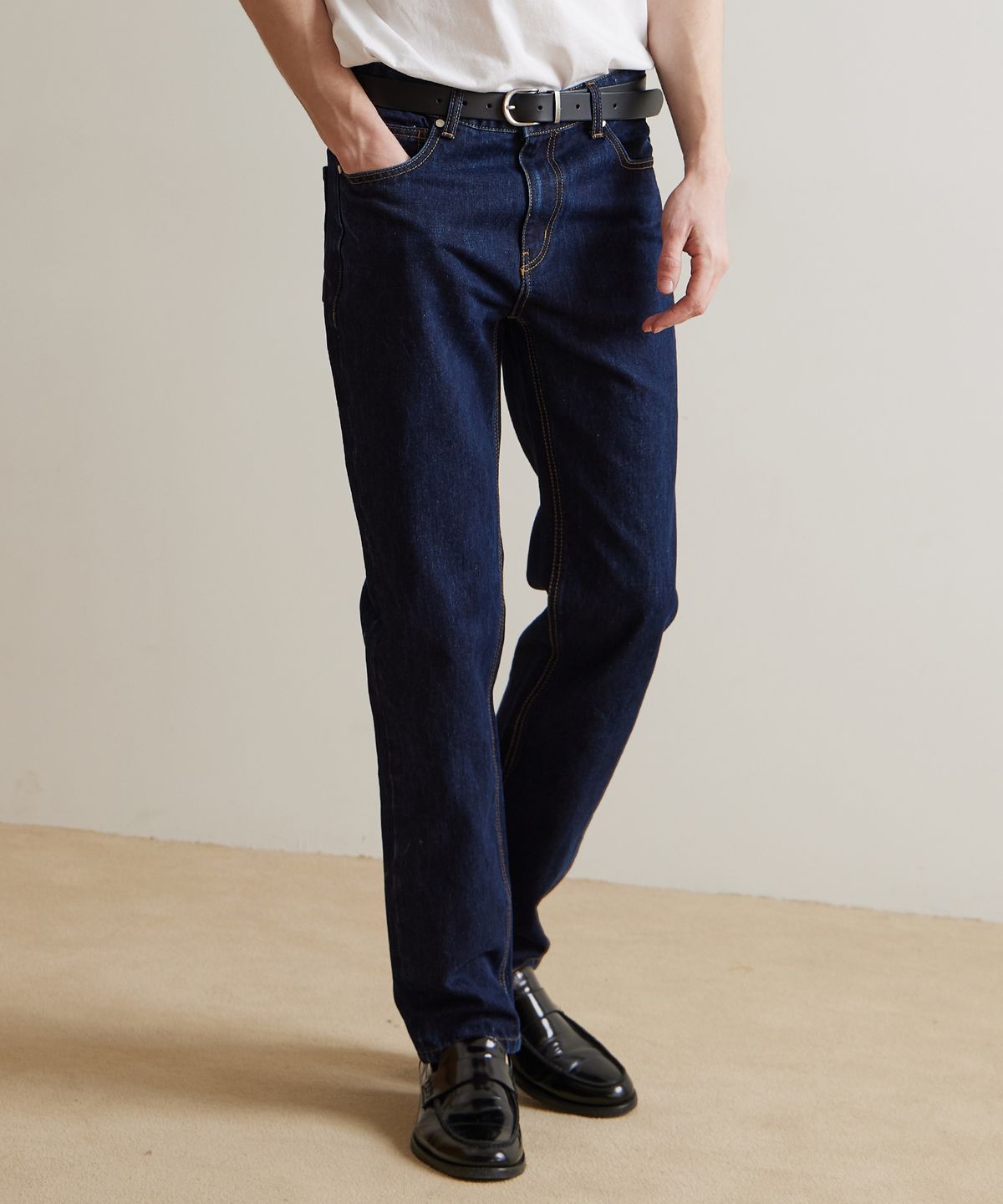 씨네드(CINEDE) [Triton Straight Raw Denim - RAW INDIGO]
