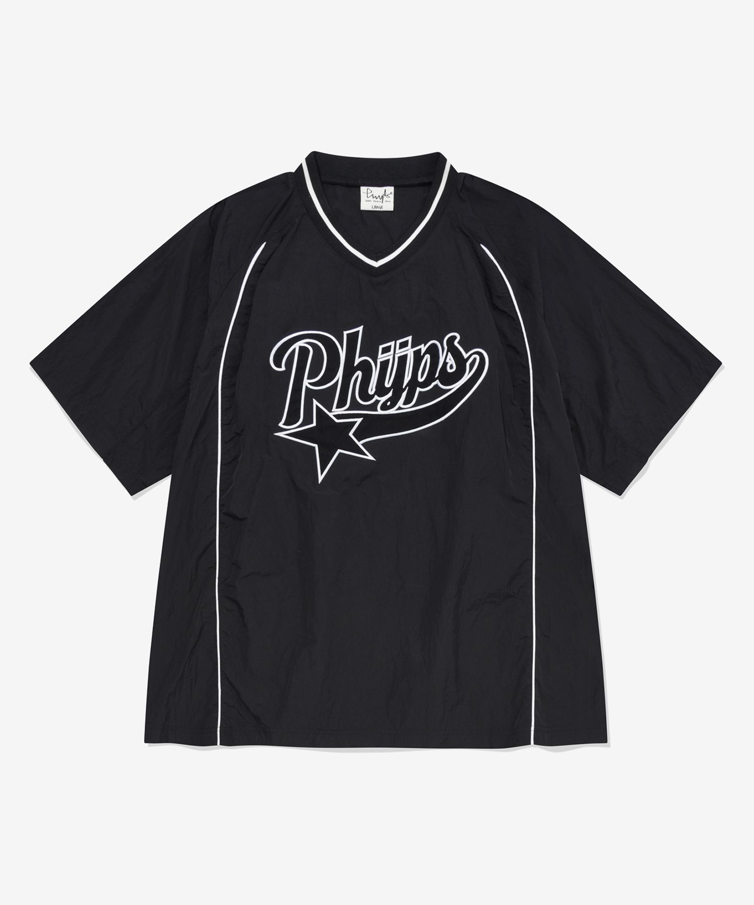 ★ Phyps Department★ Startail Sports Short Sleeve T-Shirt MUSINSA | PHYPS Startail Sports Short Sleeve T-shirt_Black