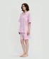 Stay Stripe Pajamas Short Pants - Raw Pink