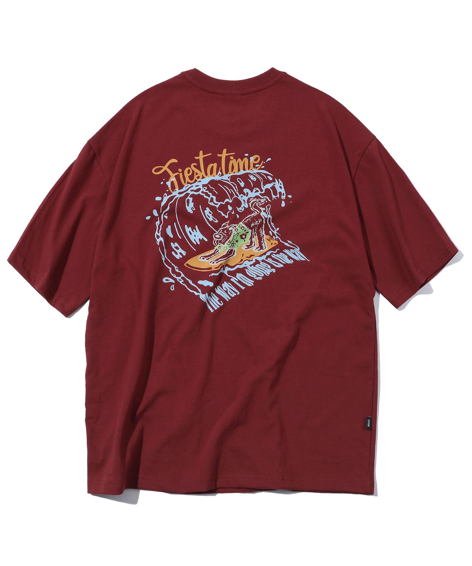 【CPGN STUDIO】Fiesta Time Short Sleeve T-shirt MUSINSA | CPGN STUDIO Fiesta Time Short Sleeve T-shirt Burgundy