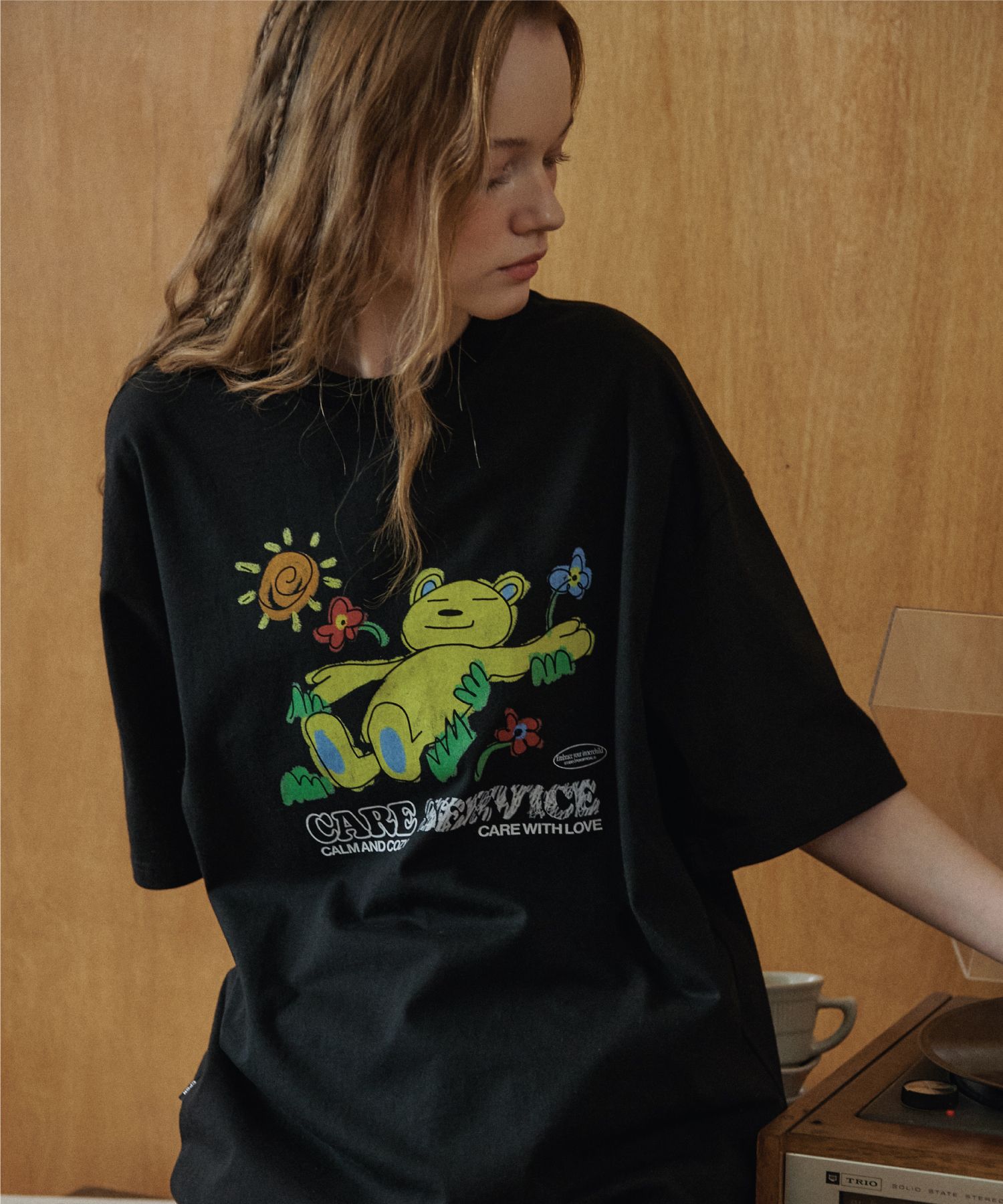 【CPGN STUDIO】DTP CARE SERVICE Short Sleeve T-shirt MUSINSA | CPGN STUDIO DTP CARE SERVICE Short Sleeve Tee Black