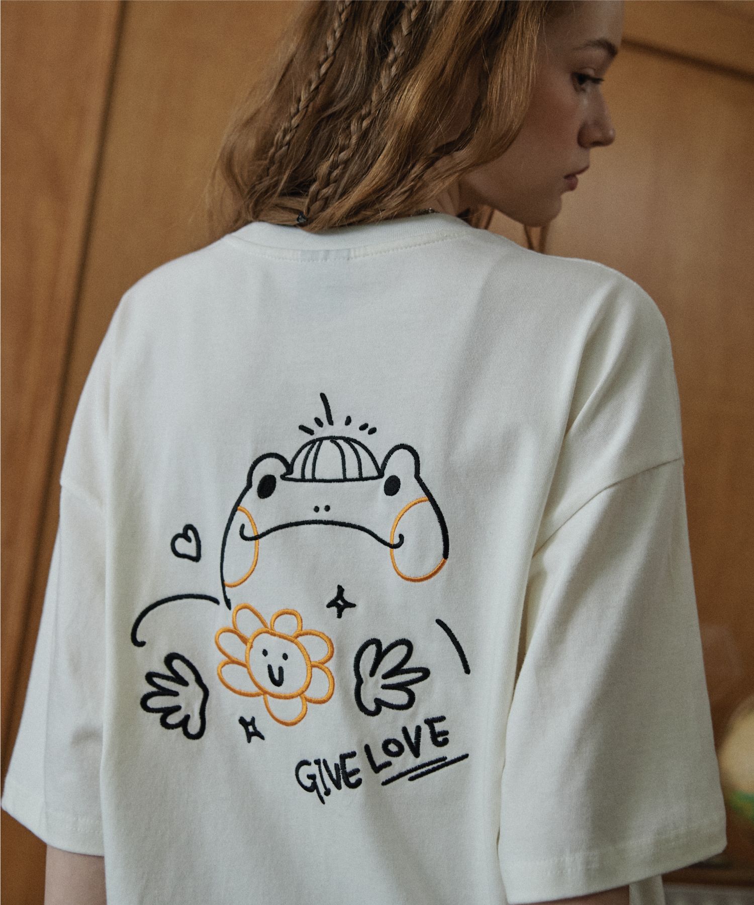 【CPGN STUDIO】Frog Pop Embroidery Short Sleeve T-shirt MUSINSA | CPGN STUDIO Frog Pop Embroidery Short Sleeve T