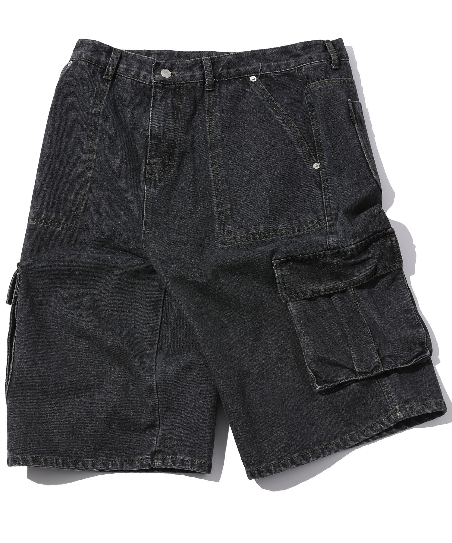 ★MUSINSA STANDARD★ White satin bermuda pants black MMEPH31 MUSINSA | MUSINSA STANDARD Cotton Easy Shorts [Black]