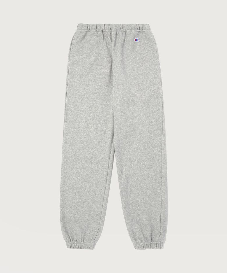 C로고 프렌치테리 밴딩 조거팬츠 Normal Grey