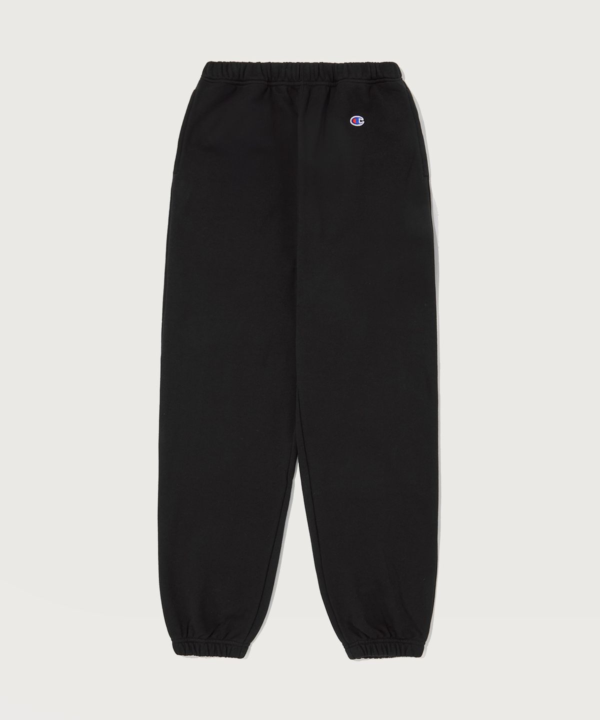 챔피온(CHAMPION) C로고 프렌치테리 밴딩 조거팬츠 Black