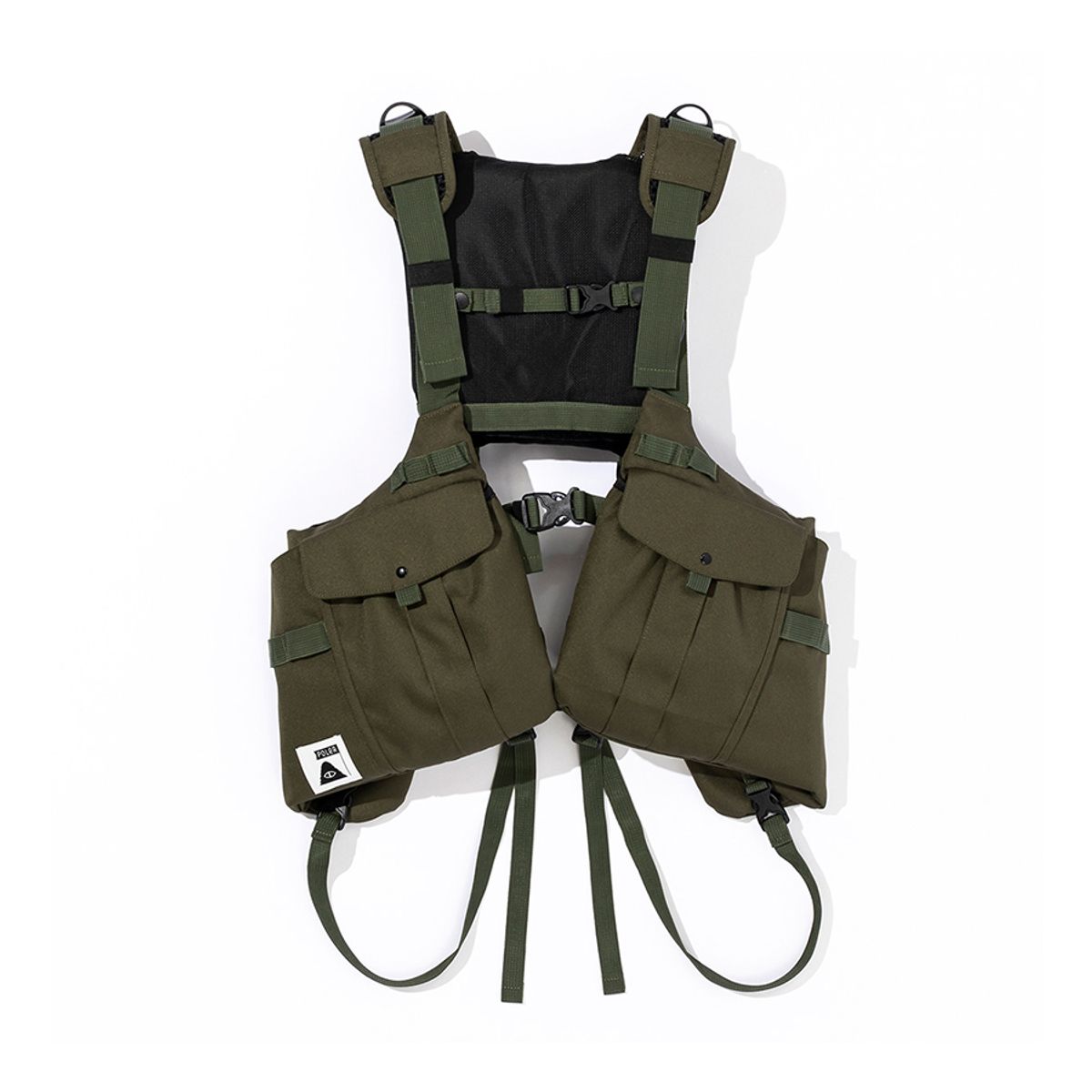 폴러스터프(POLERSTUFF) 캠프바이브스 플로팅 코듀라 베스트 OLIVE