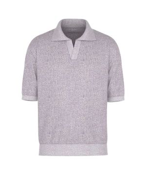 Bookle Half Collar Knit (Purple)