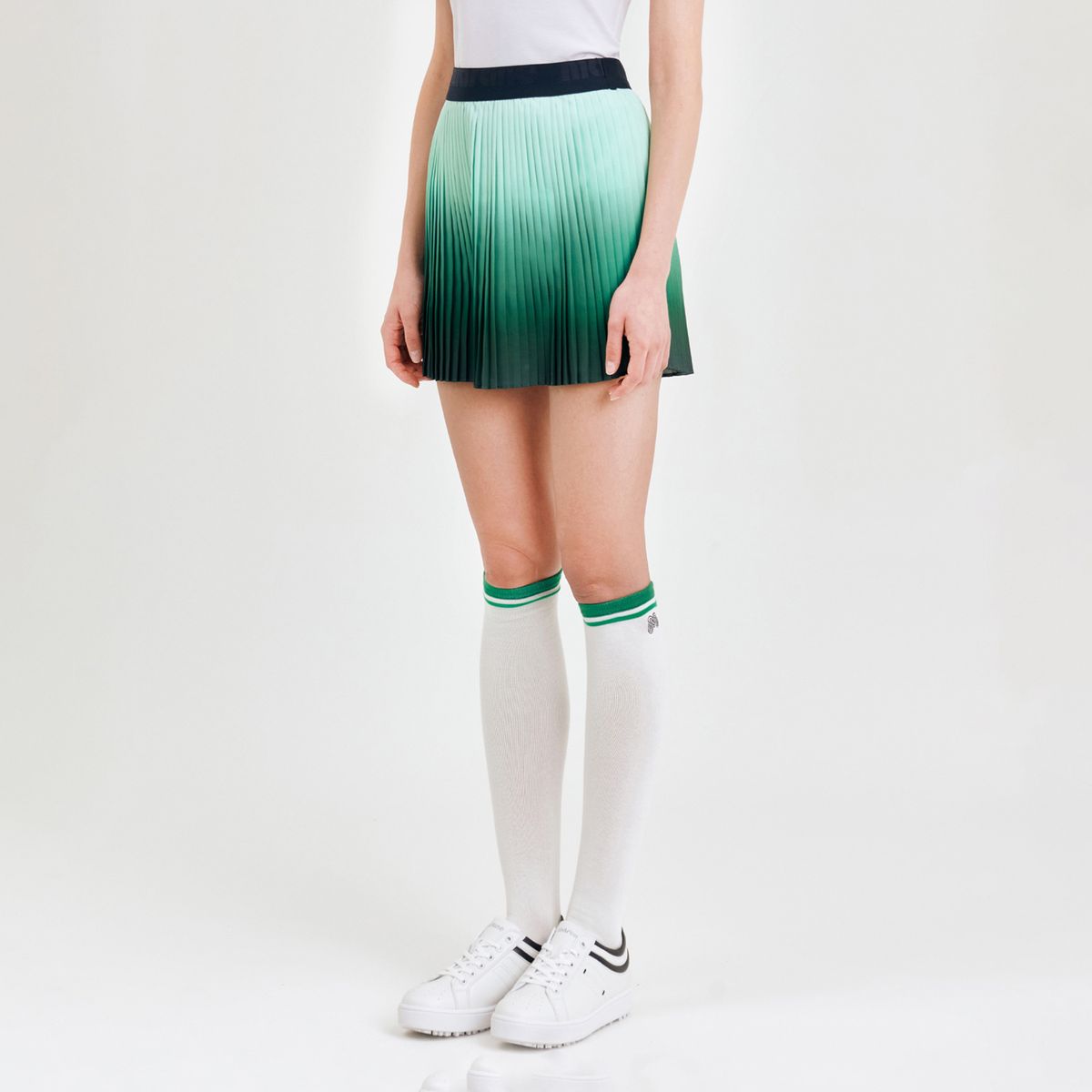 마틴골프(MARTINE GOLF) Gradation Banding Culottes_Green