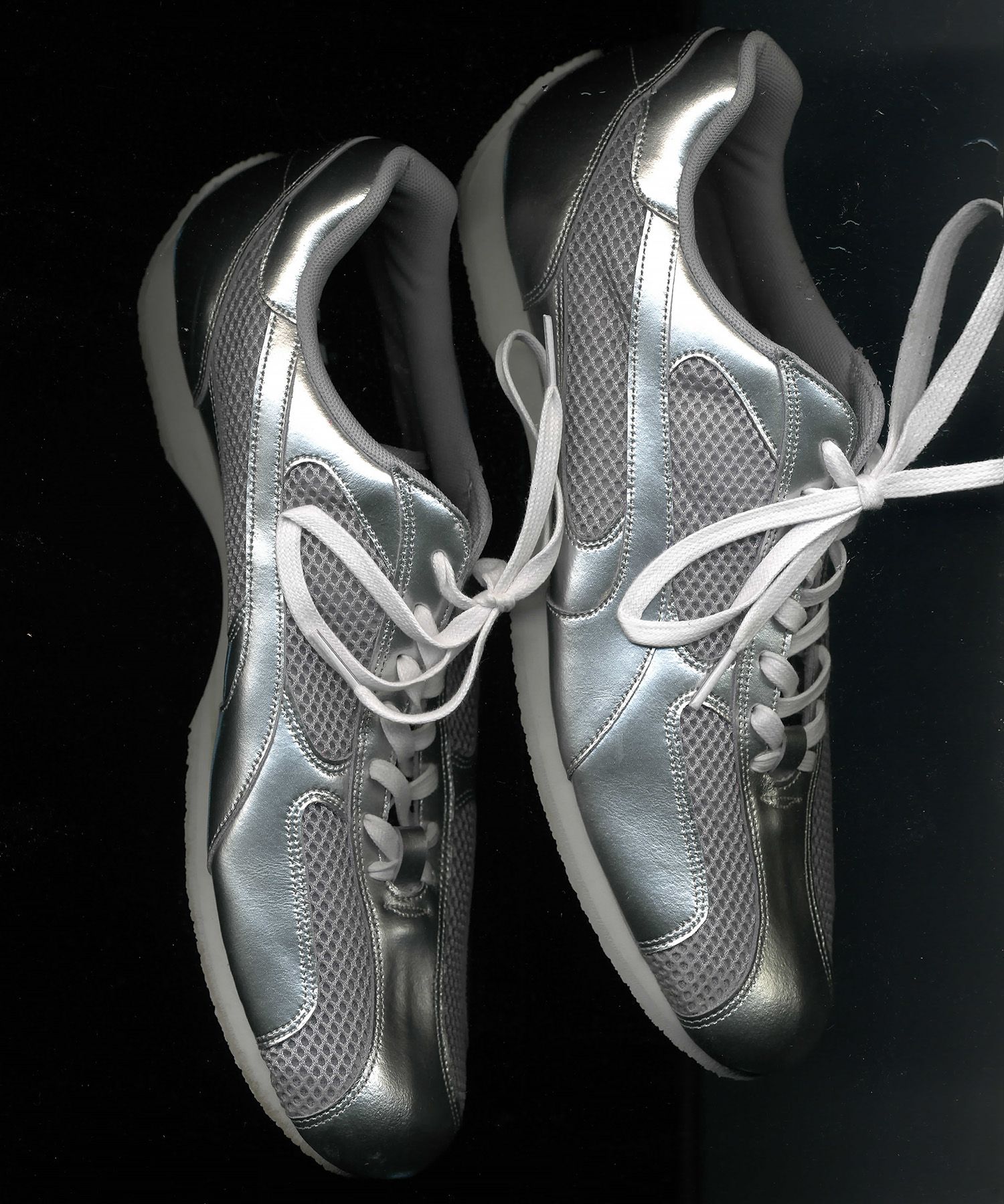 MUSINSA | YASE [Lab Series] Spider Leather Sneakers Silver