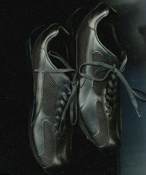 [Lab Series] 스파이더 레더 스니커즈 블랙