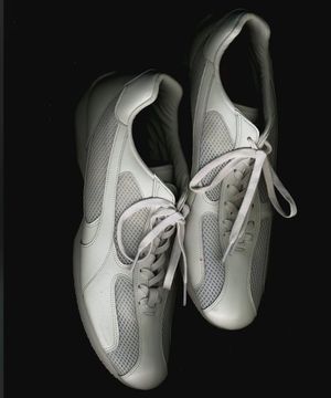 [Lab Series] 스파이더 레더 스니커즈 화이트