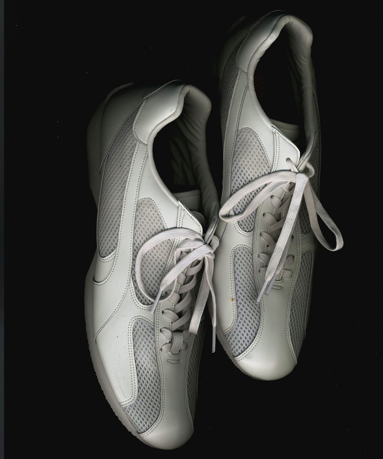 MUSINSA公式 | YASE [Lab Series] Spider Leather Sneakers White