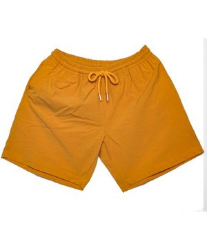 베이직 3부 나일론 숏팬츠 (머스타드)