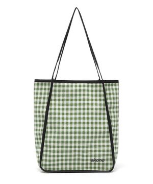 숄더데일리에코-그린체크