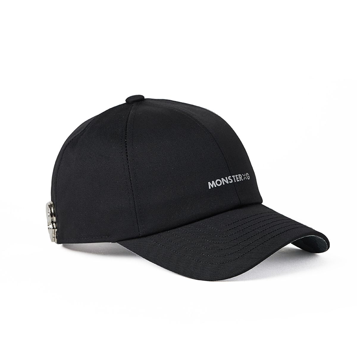 몬스터지(MONSTER G) 골프 & 데일리 마커 볼캡 블랙 MC23BMB-164