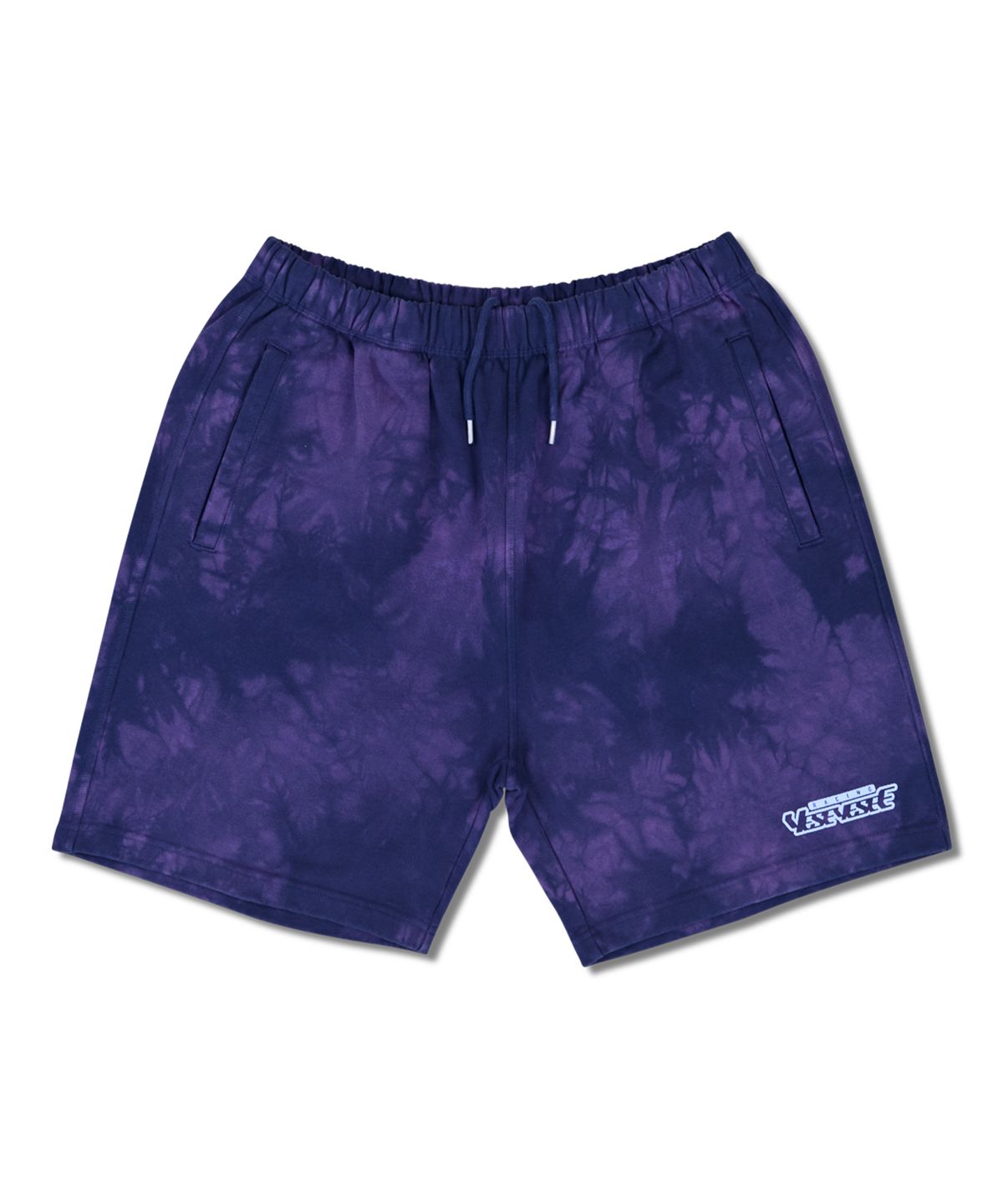 예스아이씨(YESEYESEE) Y.E.S x Fast & Furious Dyed Sweat Shorts Purple