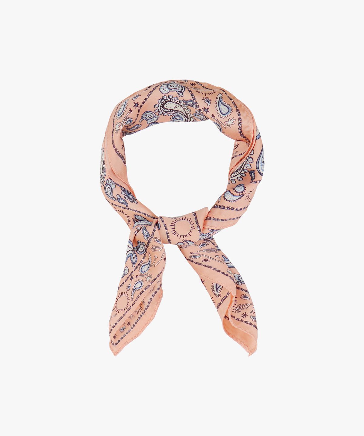 핑크파인애플(PINK PINEAPPLE) SILKY PAISLEY SCARF_PINK