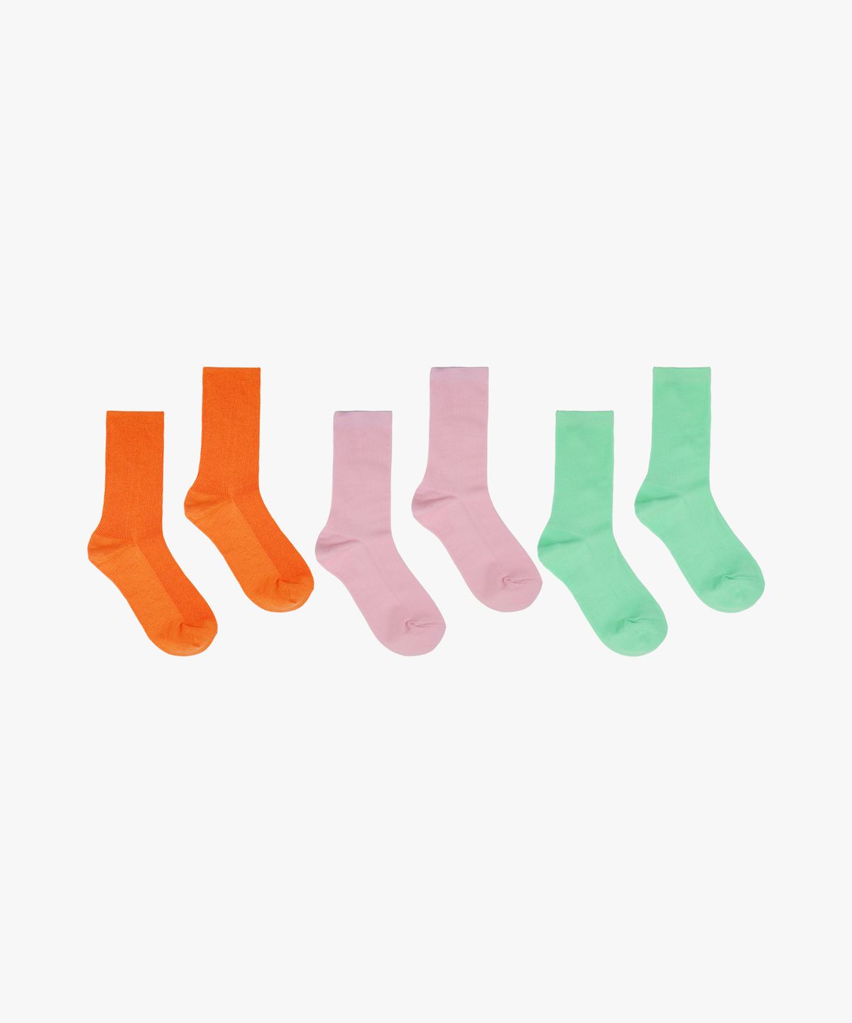핑크파인애플(PINK PINEAPPLE) [3 PAIRS 1 SET] CHROME SOCKS_MIX