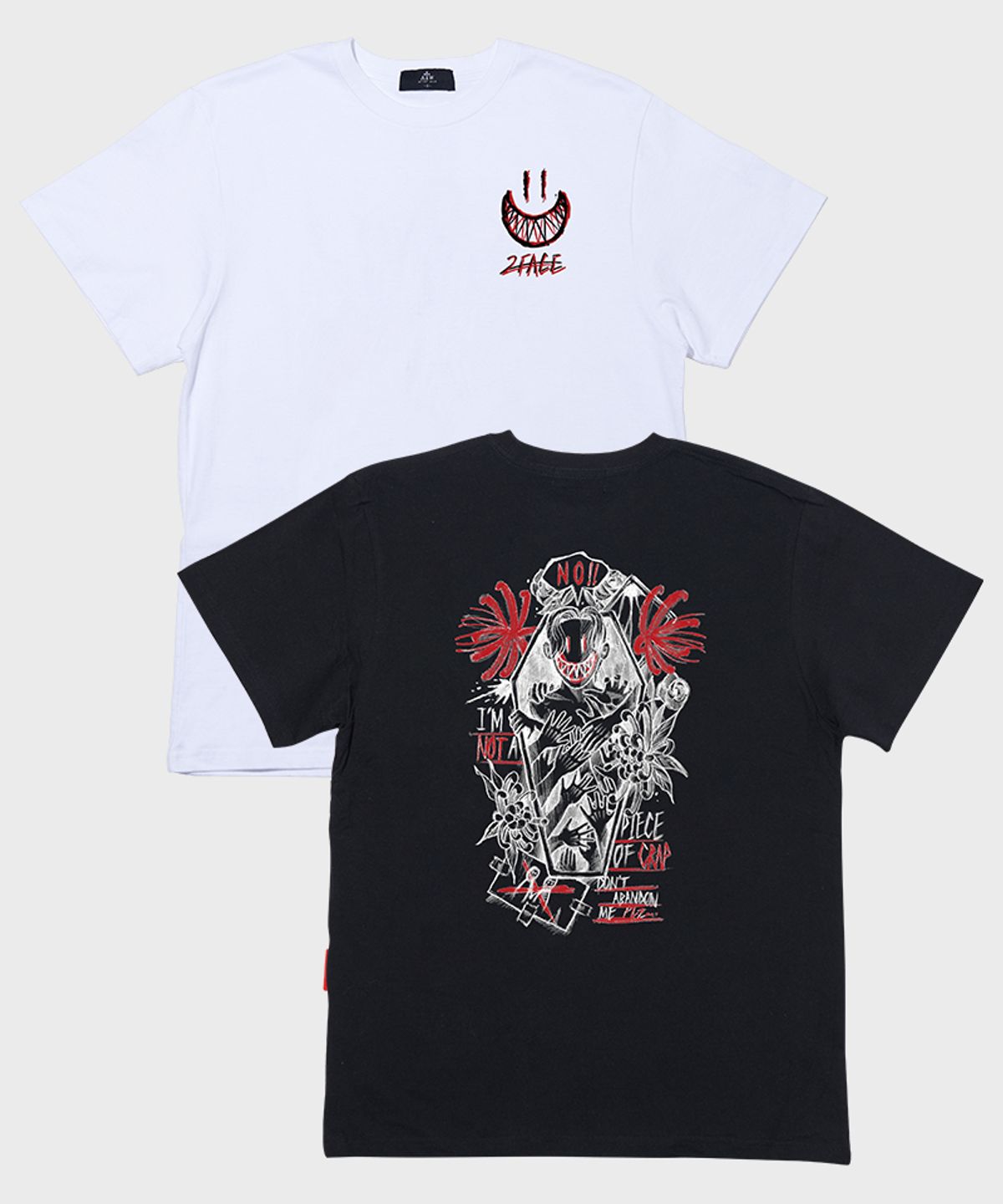 아티스트웨어(ARTISTWEAR) [ATW X TWOFACE] 위치헌트 반팔티