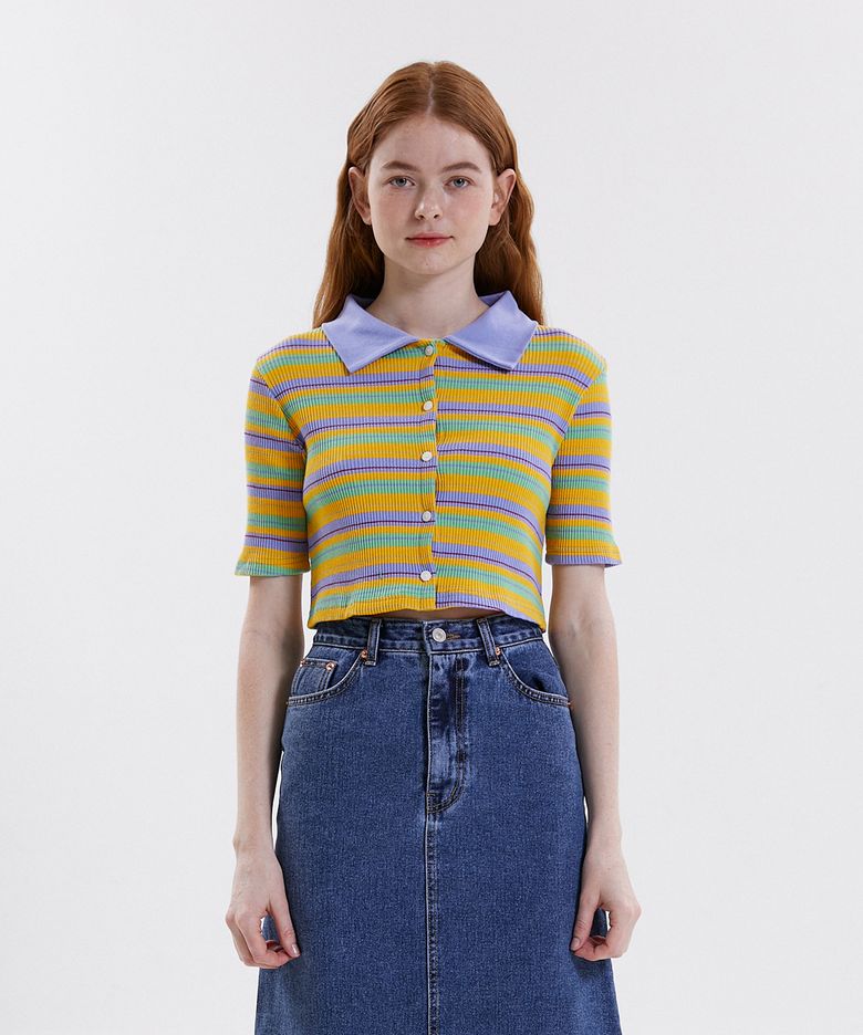 MIO COLOR SHIRT_YELLOW