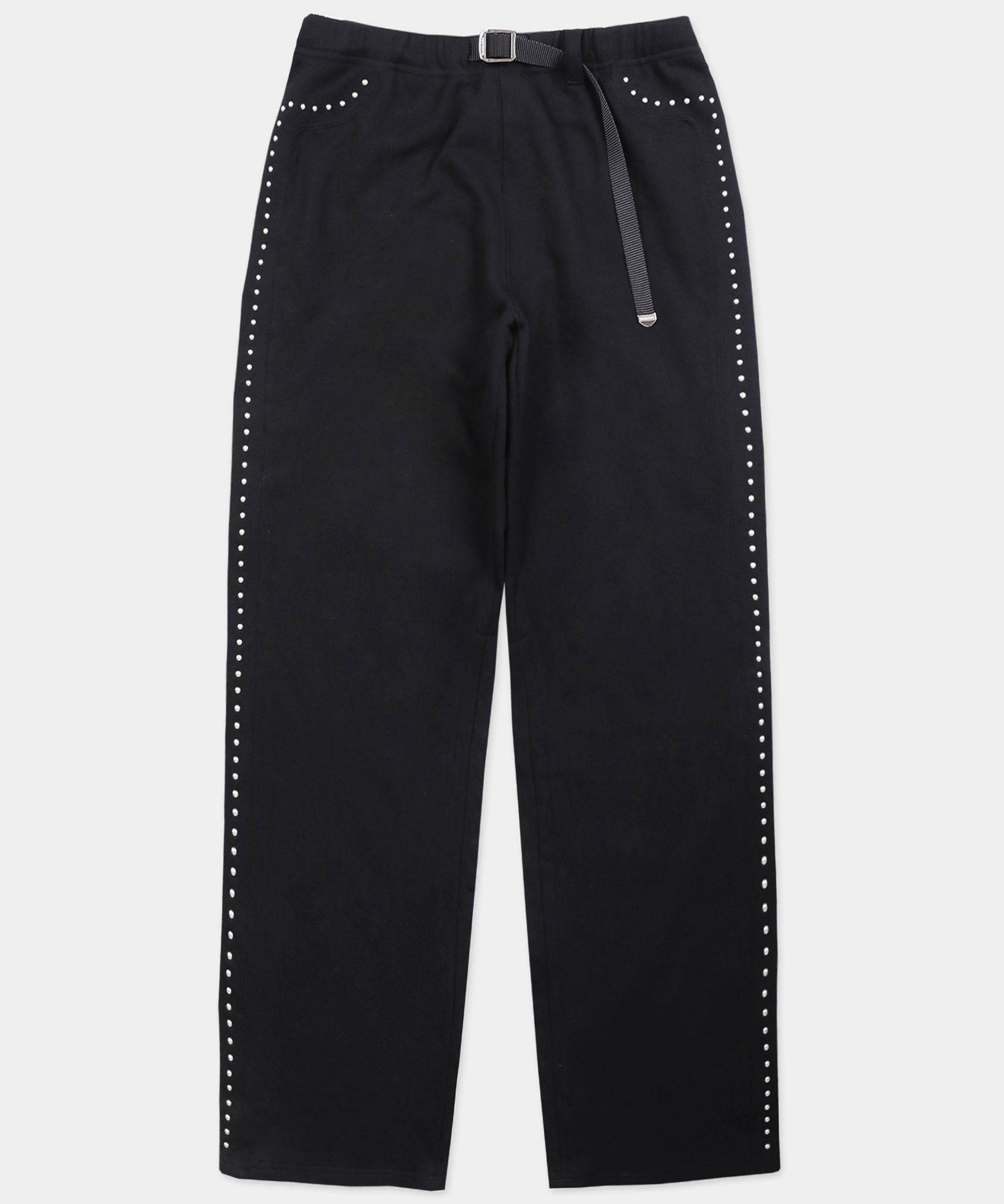 ◎BADBLOOD◎ Stud Jogger Trousers Easy Fit Black w-pts23-013 MUSINSA | BADBLOOD Studded Jogger Trousers Easy Fit - Black