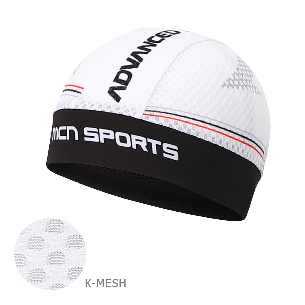 엠씨엔스포츠(MCNSPORTS) K-매쉬 스컬캡 노멀 크러쉬 자전거 비니
