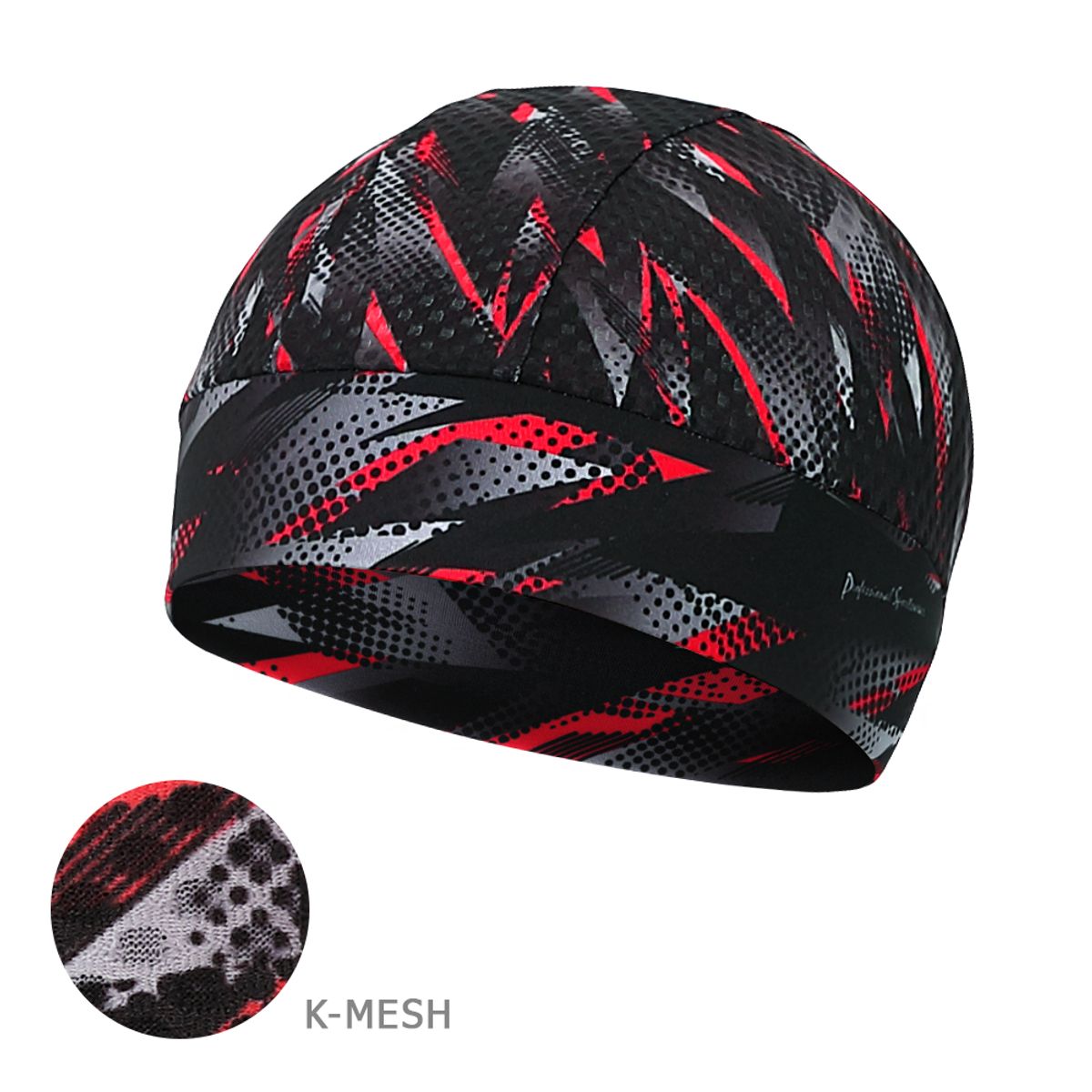 엠씨엔스포츠(MCNSPORTS) K-매쉬 스컬캡 다이너마이트 자전거 비니