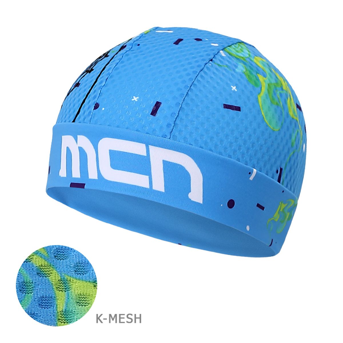 엠씨엔스포츠(MCNSPORTS) K-매쉬 스컬캡 세이프 더 어스 자전거 비니