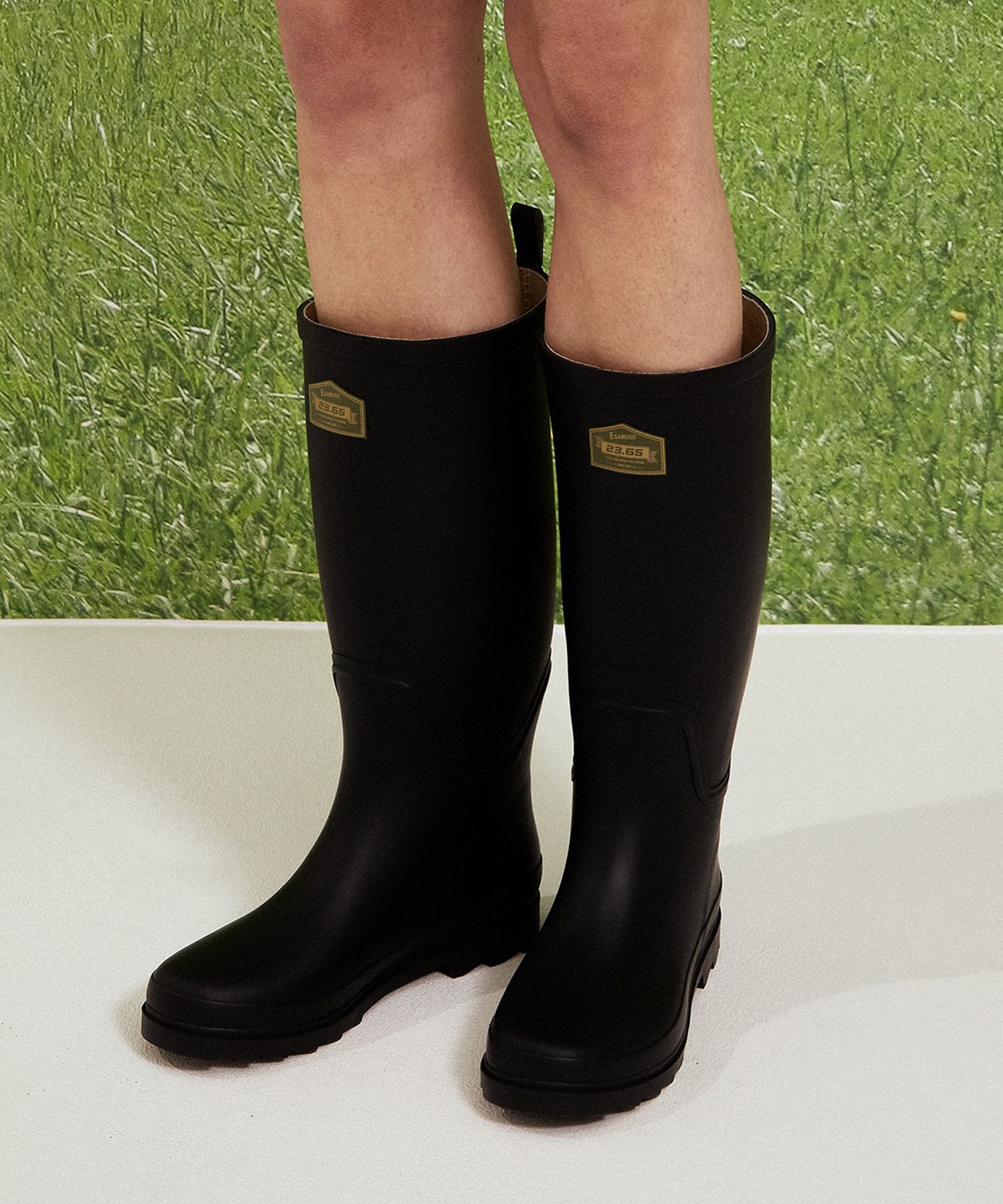 【23.65】23SS★ RAIN BOOT MUSINSA | 23.65 RAIN BOOT BLACK