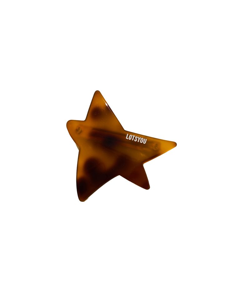 lotsyou_Twinkle Twinkle Big Star hairpin Brown