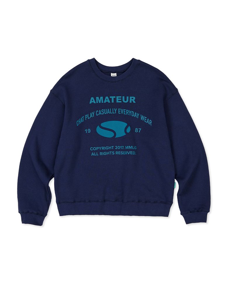 [Mmlg] AMATEUR SWEAT (BLUE NAVY)