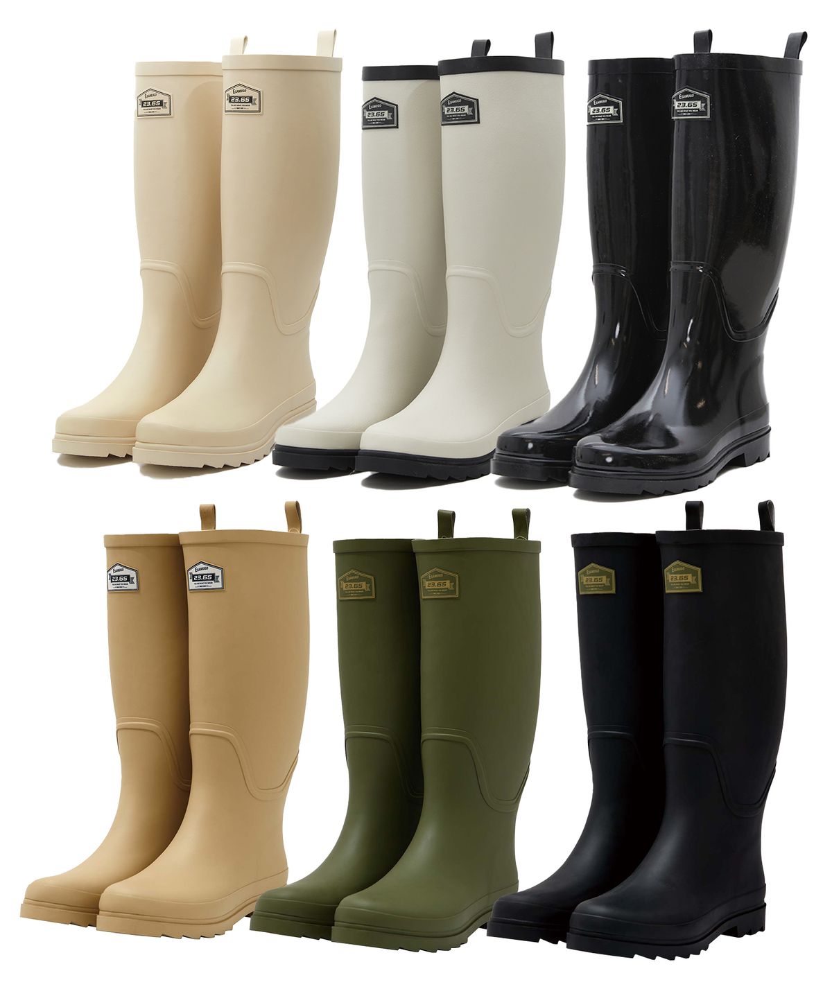 23.65(23.65) RAIN BOOTS - 6colors